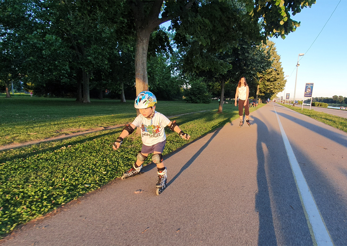 Škola rolanja za obitelj