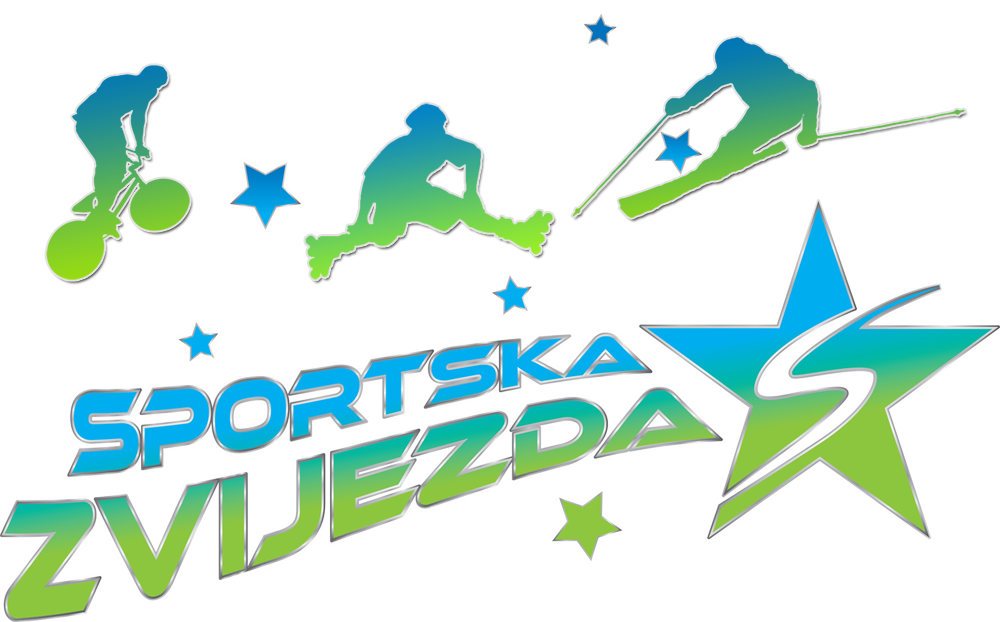 sportska zvijezda siluete mala